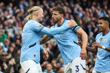 Manchester City 'den Erling Haaland, 22 Eylül 2024 tarihinde Etihad Stadyumu' nda oynanan Premier League maçında 100. golünü attı.