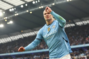 Manchester City 'den Erling Haaland, 22 Eylül 2024 tarihinde Etihad Stadyumu' nda oynanan Premier League maçında 100. golünü attı.