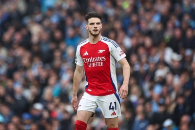 22 Eylül 2024 tarihinde Etihad Stadyumu 'nda oynanan Premier League karşılaşmasında Arsenal' den Declan Rice Manchester City ile Arsenal karşı karşıya geldi.