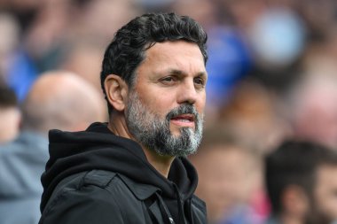 Cardiff City 'nin Erol Bulut Müdürü Cardiff City, Cardiff City Stadyumu' nda Cardiff City - Leeds United maçında 21 Eylül 2024