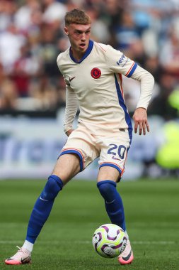 Chelsea 'den Cole Palmer Premier League karşılaşmasında West Ham United Chelsea' ye karşı Londra Stadyumu, Londra, İngiltere, 21 Eylül 2024