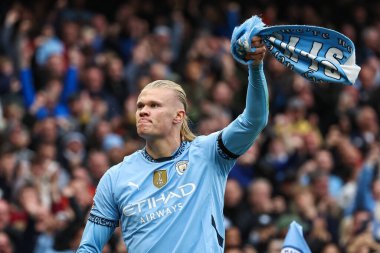 Manchester City 'den Erling Haaland, 22 Eylül 2024 tarihinde Etihad Stadyumu' nda oynanan Premier League maçında 100. golünü attı.