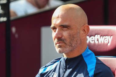 Enzo Maresca Premier Lig maçında Chelsea 'nin teknik direktörü West Ham United, Chelsea' ye karşı Londra Stadyumu, Londra, İngiltere, 21 Eylül 2024