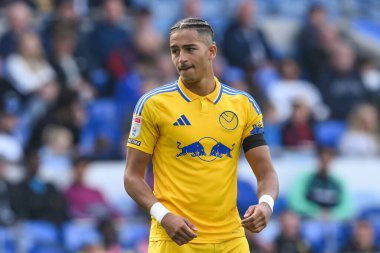 Leeds United takımından Mateo Joseph, Cardiff City Stadyumu 'nda 21 Eylül 2024' te oynanan Cardiff City - Leeds United maçında