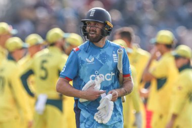 İngiltere 'den Phil Salt, Headingley Cricket Ground, Leeds, İngiltere 21 Eylül 2024' te Avustralya 2. Metro Bank 1.