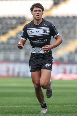 Hull FC 'den Lewis Martin 27. Betfred Süper Lig karşılaşmasında Hull FC, Catalans Dragons' a karşı MKM Stadyumu, Hull, Birleşik Krallık 'ta 21 Eylül 2024