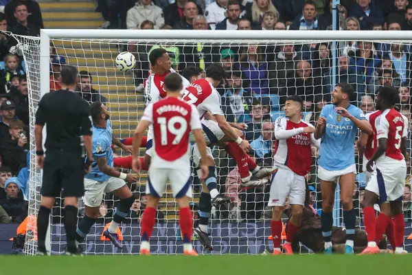 22 Eylül 2024 'te Etihad Stadyumu' nda oynanan Premier League maçında Gabriel Arsenal 'in skoru 1-2 oldu.