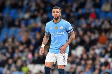 Manchester City 'den Kyle Walker, 24 Eylül 2024' te Etihad Stadyumu 'nda oynanan Carabao Kupası maçında Manchester City ile Watford karşı karşıya geldi.