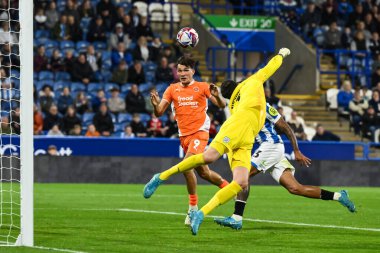 Blackpool takımından Kyle Joseph 24 Eylül 2024 'te John Smith Stadyumu' nda oynanan Huddersfield Town-Blackpool maçında 0-1 berabere kaldı.