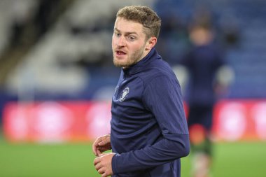 Blackpool 'dan Elliot Embleton 24 Eylül 2024' te İngiltere 'nin Huddersfield Stadyumu' nda oynanan Sky Bet 1 karşılaşmasında ısınma turunda Huddersfield Town ile Blackpool karşılaşacak.