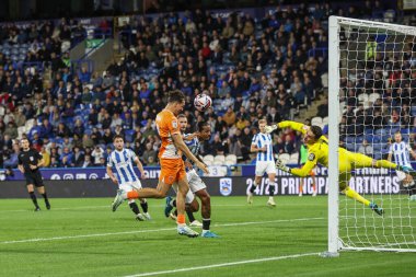 Blackpool takımından Kyle Joseph 24 Eylül 2024 'te John Smith Stadyumu' nda oynanan Huddersfield Town-Blackpool maçında 0-1 berabere kaldı.