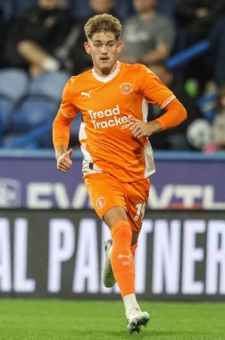 Dominic Ballard of Blackpool during the Sky Bet League 1 match Huddersfield Town vs Blackpool at John Smith's Stadium, Huddersfield, United Kingdom, 24th September 2024 clipart