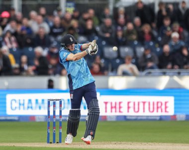İngiltere 'den Harry Brook, 24 Eylül 2024' te İngiltere 'nin Avustralya' ya karşı oynadığı The Seat Unique Riverside, Chester-le-street maçında 4 puan aldı.
