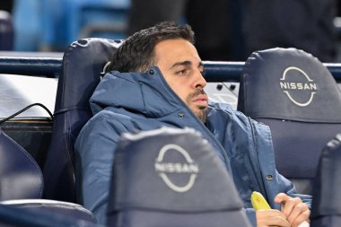 Bernardo Silva of Manchester City ahead of the Carabao Cup match Manchester City vs Watford at Etihad Stadium, Manchester, United Kingdom, 24th September 2024 clipart