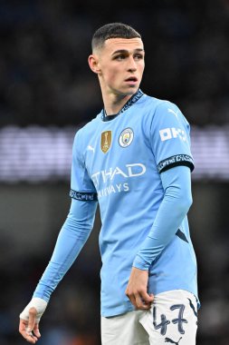 Manchester City 'den Jrmy Doku, 24 Eylül 202' de Etihad Stadyumu 'nda oynanan Carabao Kupası maçında Manchester City ile Watford arasındaki maçı 1-0 kazanma golünü kutluyor.