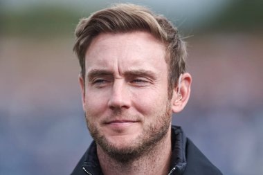 Stuart Broad, 24 Eylül 2024 'te İngiltere' nin Avustralya 'ya karşı oynadığı The Seat Unique Riverside, Chester-le-street, İngiltere 1.