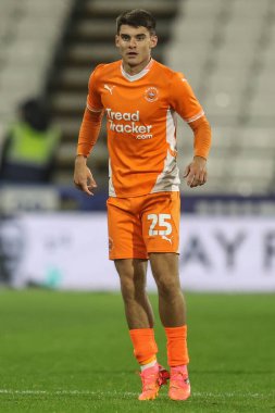 Blackpool 'dan Rob Apter 24 Eylül 2024' te John Smith Stadyumu 'nda Huddersfield Town' a karşı Blackpool 'da oynanan Gökyüzü İddia Ligi 1 karşılaşmasında