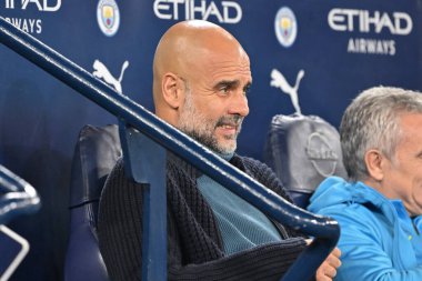 24 Eylül 2024 tarihinde Etihad Stadyumu 'nda Manchester City ile Watford arasındaki Carabao Kupası karşılaşması öncesinde Manchester City' nin teknik direktörü Pep Guardiola