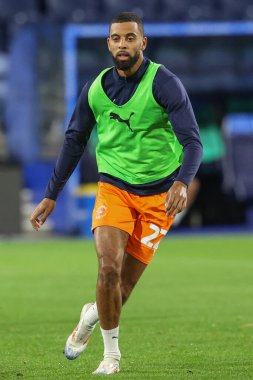 Blackpool 'dan CJ Hamilton 24 Eylül 2024' te İngiltere 'nin Huddersfield Stadyumu' nda oynanan Sky Bet 1 karşılaşmasında ısınma turunda Huddersfield Town ile Blackpool karşılaşacak.