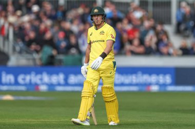 Marnus Labuschagne, Jamie Smith tarafından 24 Eylül 2024 'te İngiltere' nin Avustralya 'ya karşı oynadığı The Seat Unique Riverside, Chester-le-street' te oynanan 3. Metro Bank 1.