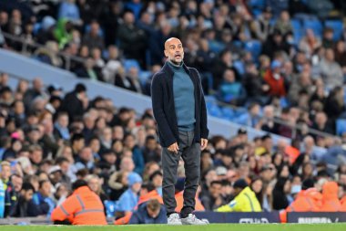 24 Eylül 2024 tarihinde Etihad Stadyumu 'nda Manchester City ile Watford arasındaki Carabao Kupası karşılaşmasında Manchester City' nin teknik direktörü Pep Guardiola teknik direktörü