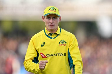 Marnus LABUSCHAGNE of Australia during the Third Metro Bank One Day International England v Australia at Lords, London, United Kingdom, 27th September 2024 clipart