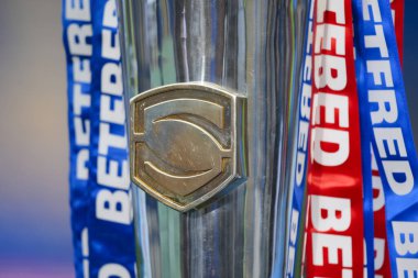 Betfred Süper Lig Kupası eleme maçından önce 2 Warrington Wolves St. Helens 'a karşı Halliwell Jones Stadyumu, Warrington, Birleşik Krallık, 28 Eylül 2024