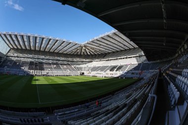 Premier Lig maçı sırasında St James Park 'ın genel görünümü Newcastle United ile Manchester City arasındaki St. James' s Park, Newcastle, İngiltere, 28 Eylül 2024