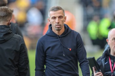 Wolverhampton Wanderers 'ın Gary O' Neil teknik direktörü Premier League maçında Wolverhampton Wanderers Liverpool 'a karşı Molineux, Wolverhampton, Birleşik Krallık, 28 Eylül 2024