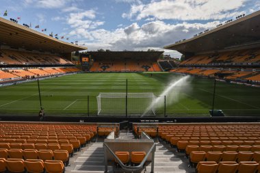 Molineux 'nun Premier Lig maçındaki genel görüşüne göre Wolverhampton Wanderers, Liverpool' a karşı Molineux, Wolverhampton, Birleşik Krallık, 28 Eylül 2024