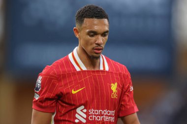 Liverpool 'dan Trent Alexander-Arnold Premier League maçı sırasında Wolverhampton Wanderers Liverpool' a karşı Molineux, Wolverhampton, Birleşik Krallık, 28 Eylül 2024