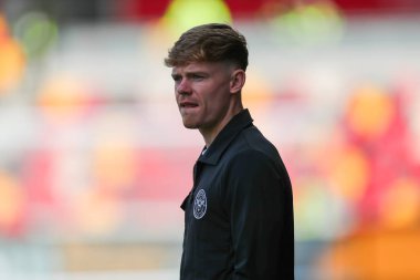 Brentford 'dan Keane Lewis-Potter, Premier League maçından önce Gtech Community Stadyumu' na geldi. Brentford - West Ham United maçı, Gtech Community Stadyumu, Londra, Birleşik Krallık, 28 Eylül 2024