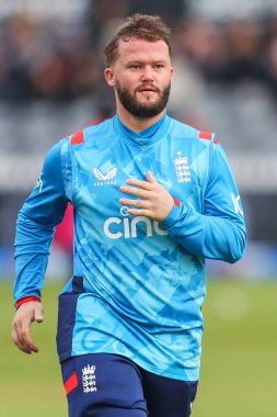 İngiltere 'den Ben Duckett, 5. Metro Bank One Day International maçında İngiltere, Avustralya' ya karşı Bristol, İngiltere 'de, 29 Eylül 2024' te