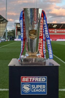 Süper Lig Kupası, 27 Eylül 2024 'te İngiltere' nin Eccles kentindeki Salford Community Stadyumu 'nda oynanan Betfred Süper Lig eleme maçında sergilenecek.