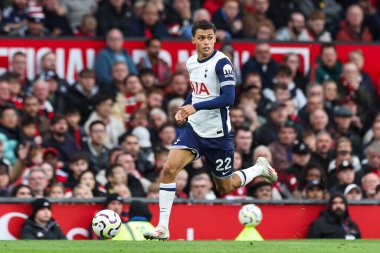 Tottenham Hotspur 'dan Brennan Johnson, Manchester United' ın Tottenham Hotspur 'a karşı 29 Eylül 202' de oynadığı Premier Lig karşılaşmasında topla bir çıkış yaptı.