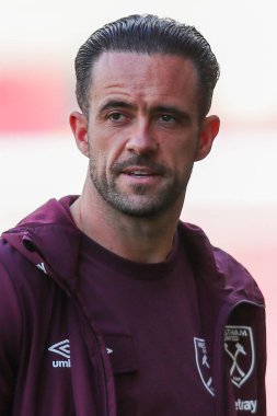 West Ham United 'dan Lukasz Fabianski, Premier League karşılaşması öncesinde Gtech Community Stadyumu' na geldi. Brentford, West Ham United 'a karşı Gtech Community Stadyumu, Londra, Birleşik Krallık, 28 Eylül 2024