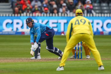 İngiltere 'den Brydon Carse, İngiltere' ye karşı Bristol, İngiltere 'deki Unique Stadyumu' nda oynanan 5. Metro Bank 1.