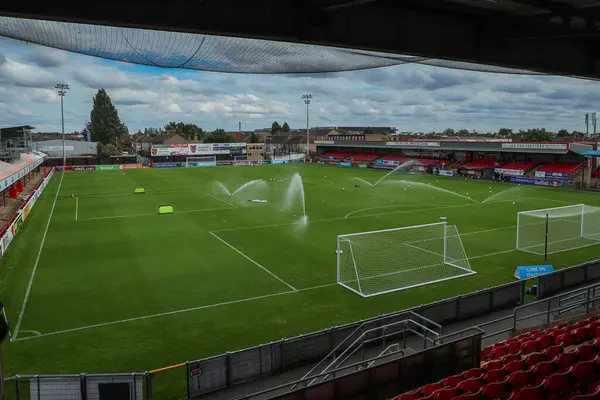 The Chigwell İnşaat Stadyumu 'nun WFA Kadınlar Süper Ligi maçından önceki genel görüntüsü West Ham United Women vs Liverpool Women - Chigwell İnşaat Stadyumu, Londra, Birleşik Krallık, 29 Eylül 2024