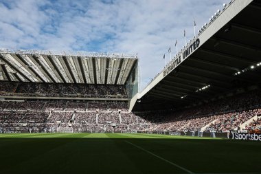 Premier Lig maçı sırasında St James Park 'ta bir full house maçı var. Newcastle United, Manchester City' ye karşı St. James 's Park, Newcastle, İngiltere, 28 Eylül 2024