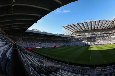 Premier Lig maçı sırasında St James Park 'ın genel görünümü Newcastle United ile Manchester City arasındaki St. James' s Park, Newcastle, İngiltere, 28 Eylül 2024