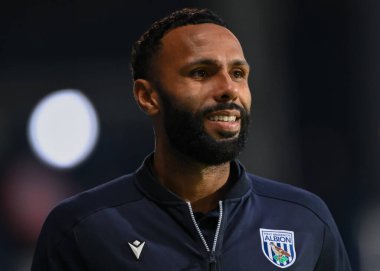 West Bromwich Albion takımından Kyle Bartley, West Bromwich Albion 'a karşı Middlesbrough' un 1 Ekim 2024 'te oynadığı The Hawthorns, West Bromwich, İngiltere' deki Sky Bet Şampiyonası maçından önce geldi.