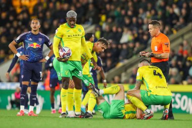 Norwich City 'den Kenny McLean, 1 Ekim 2024' te Norwich City - Leeds United maçında sakatlandı.