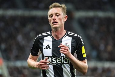 Newcastle United 'dan Sean Longstaff Carabao Kupası 3. Raunt Newcastle United, St. James' s Park 'ta AFC Wimbledon' a karşı, 1 Ekim 2024