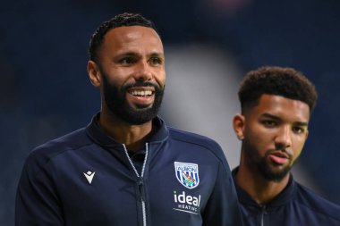 West Bromwich Albion 'dan Kyle Bartley ve West Bromwich Albion' dan Mason Holgate, West Bromwich Albion ile Middlesbrough arasındaki Sky Bet Şampiyonası maçı öncesinde geldiler.