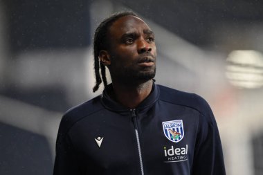 West Bromwich Albion 'dan Devante Cole, West Bromwich Albion ile Middlesbrough arasındaki Sky Bet Şampiyonası maçından önce İngiltere' nin başkenti West Bromwich 'e geldi.