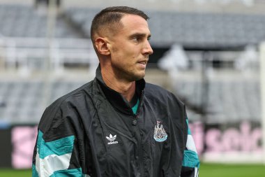 Newcastle United 'dan Odisseas Vlachodimos, Carabao Kupası' nda 3. Raund Newcastle United ile AFC Wimbledon maçında 1 Ekim 2024 'te St. James' s Park, Newcastle 'a geldi.