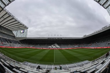 St James Park 'ın genel görünümü Carabao Kupası 3. Raunt Newcastle United' ın AFC Wimbledon 'a karşı St. James' s Park, Newcastle, 1 Ekim 2024