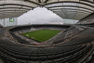 St James Park 'ın genel görünümü Carabao Kupası 3. Raunt Newcastle United' ın AFC Wimbledon 'a karşı St. James' s Park, Newcastle, 1 Ekim 2024