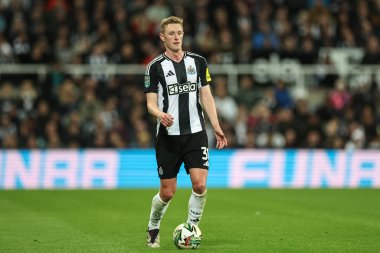 Newcastle United 'dan Sean Longstaff Carabao Kupası 3. Raunt Newcastle United, St. James' s Park 'ta AFC Wimbledon' a karşı, 1 Ekim 2024