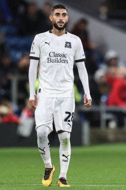 Plymouth Argyle takımından Rami Al Hajj, Sky Bet Şampiyonası maçında Burnley, Burnley 'e karşı Turf Moor, Burnley, İngiltere, 1 Ekim 2024